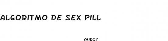 algoritmo de sex pill
