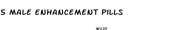 5 male enhancement pills