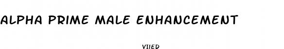 alpha prime male enhancement