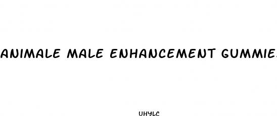 animale male enhancement gummies
