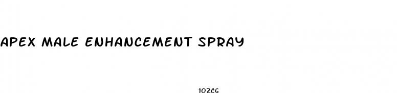 apex male enhancement spray