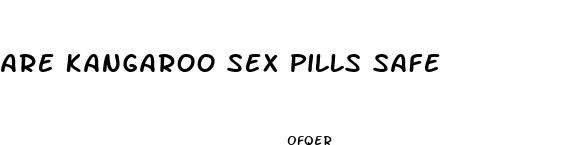 are kangaroo sex pills safe