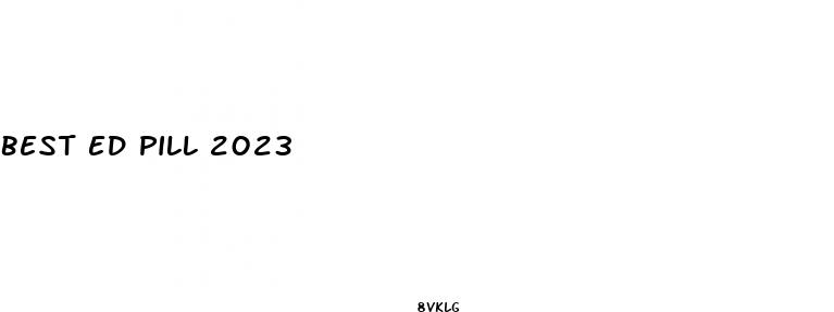best ed pill 2023