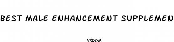 best male enhancement supplement ingredients