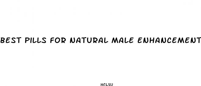 best pills for natural male enhancement