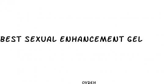 best sexual enhancement gel
