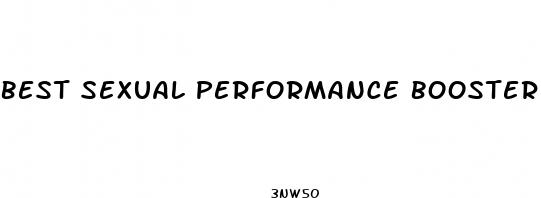 best sexual performance booster pills