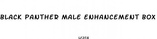 black panther male enhancement box