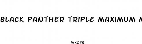 black panther triple maximum male enhancement sexual pill 24 pills