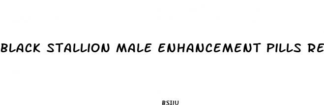 black stallion male enhancement pills reviews