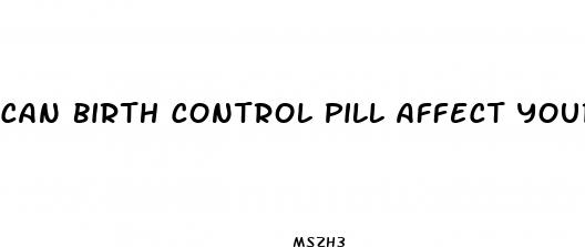 can birth control pill affect your sex drive