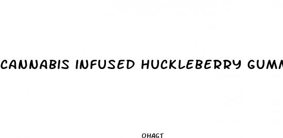 cannabis infused huckleberry gummies hybrid enhanced