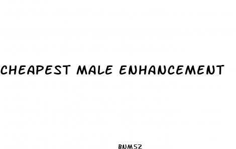 cheapest male enhancement