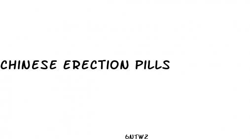 chinese erection pills