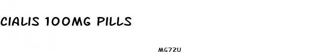 cialis 100mg pills