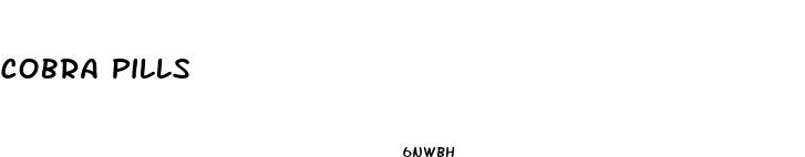 cobra pills
