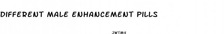 different male enhancement pills
