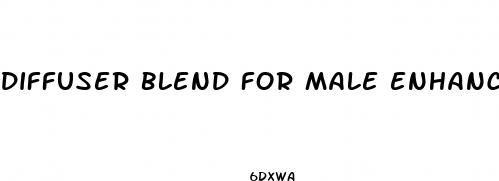 diffuser blend for male enhancement