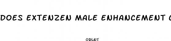 does extenzen male enhancement capsules work