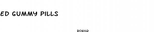 ed gummy pills