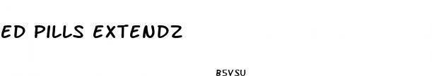 ed pills extendz