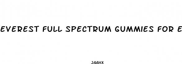 everest full spectrum gummies for ed