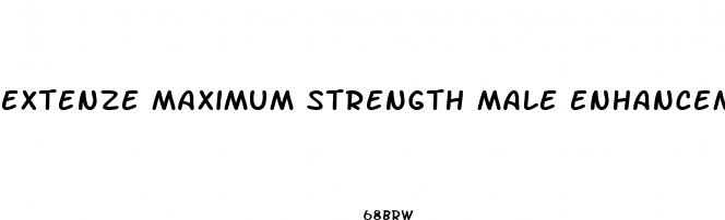 extenze maximum strength male enhancement nutritional supplement liquid gel caps