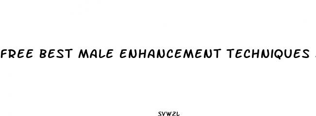 free best male enhancement techniques site
