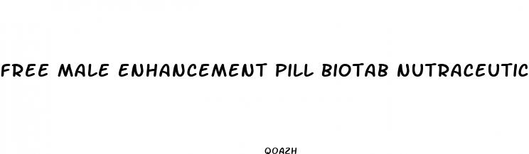 free male enhancement pill biotab nutraceuticals extenze