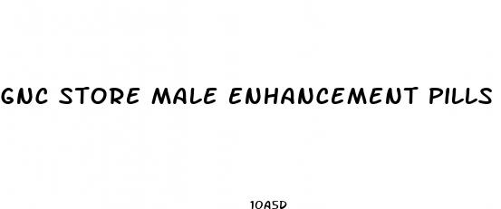 gnc store male enhancement pills