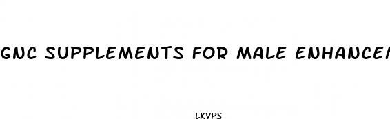 gnc supplements for male enhancement