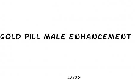 gold pill male enhancement