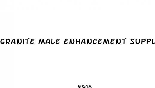 granite male enhancement supplements