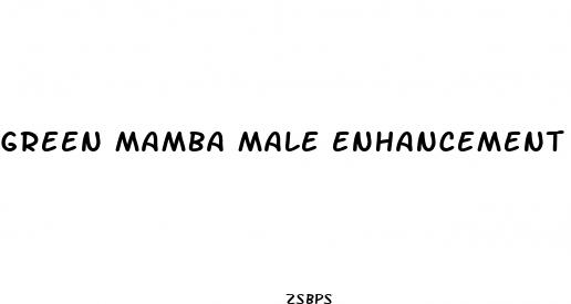 green mamba male enhancement pills