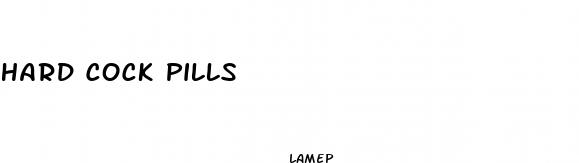hard cock pills