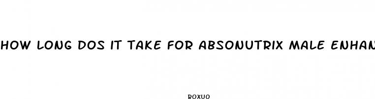 how long dos it take for absonutrix male enhancement patches to take affect