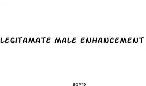 legitamate male enhancement remidies