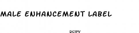 male enhancement label