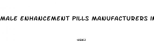 male enhancement pills manufacturers in usa