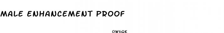male enhancement proof