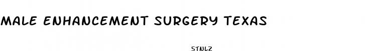 male enhancement surgery texas