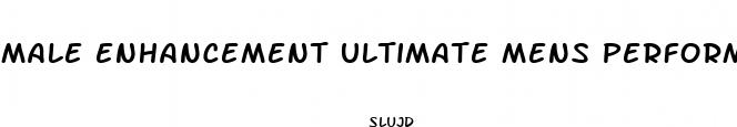 male enhancement ultimate mens performance reviews