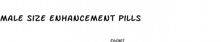 male size enhancement pills