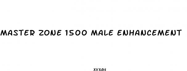 master zone 1500 male enhancement