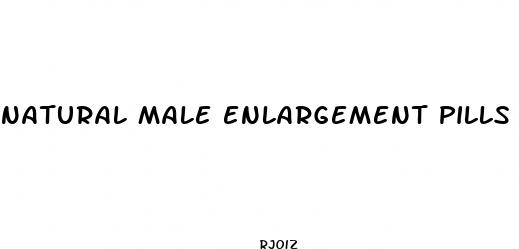 natural male enlargement pills