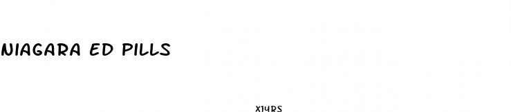 niagara ed pills