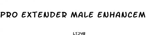 pro extender male enhancement plastic parts