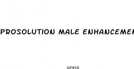 prosolution male enhancement pills review