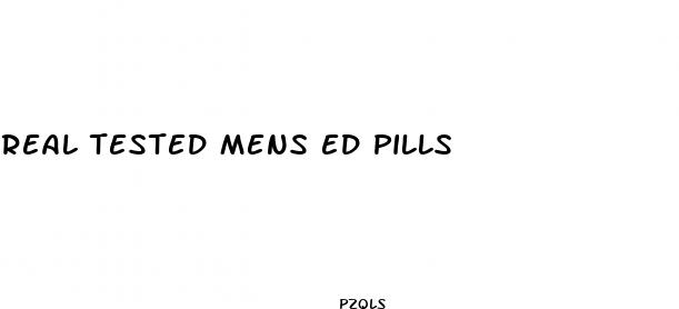 real tested mens ed pills