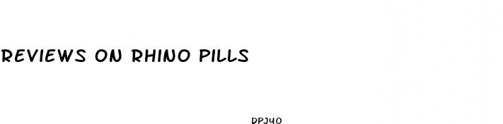 reviews on rhino pills